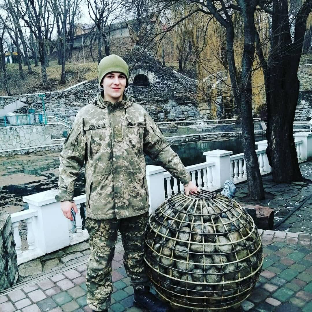 Павло Соснов під час строкової служби