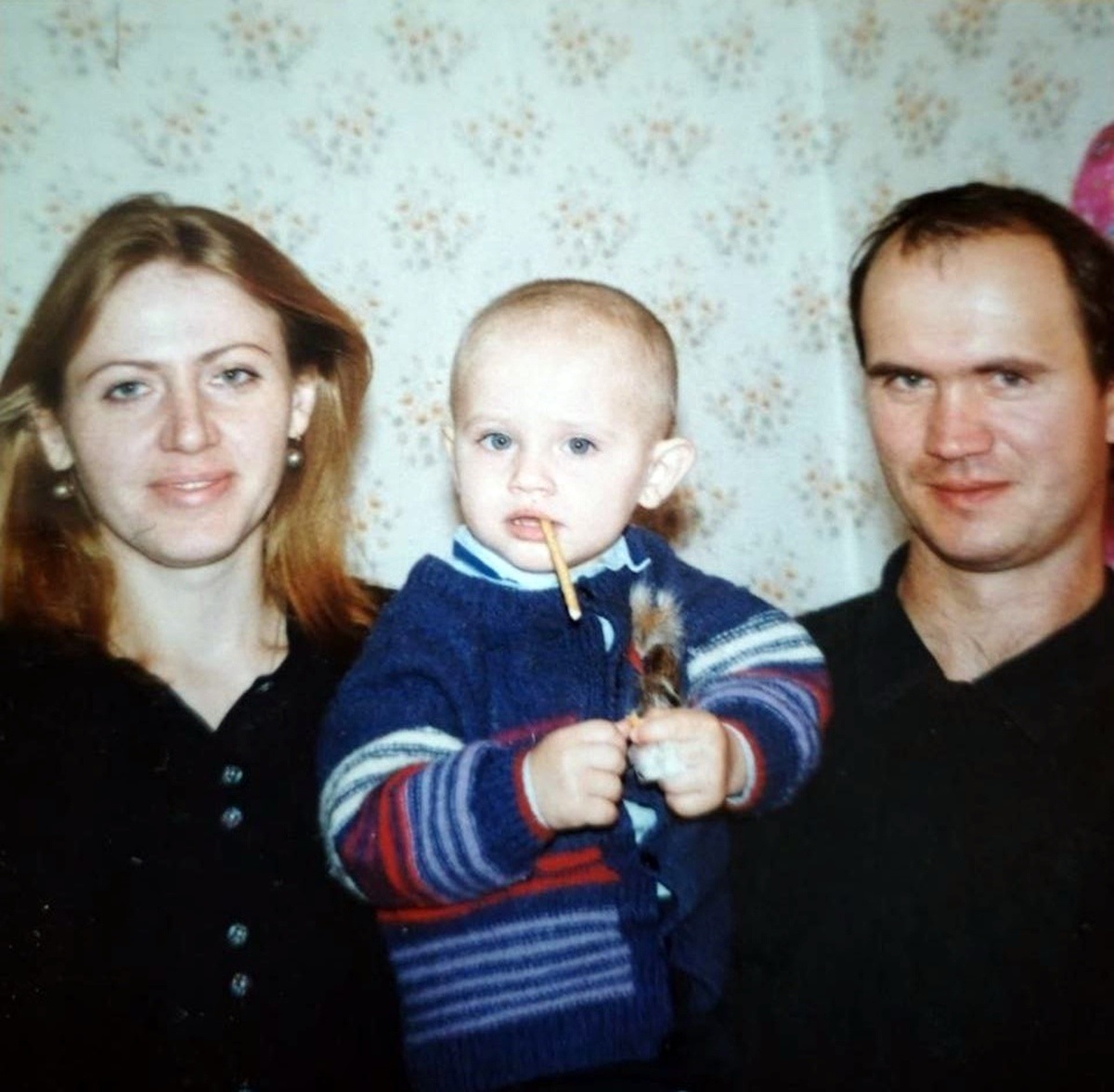 Родинне щастя: Валентина, Сашко, Володимир