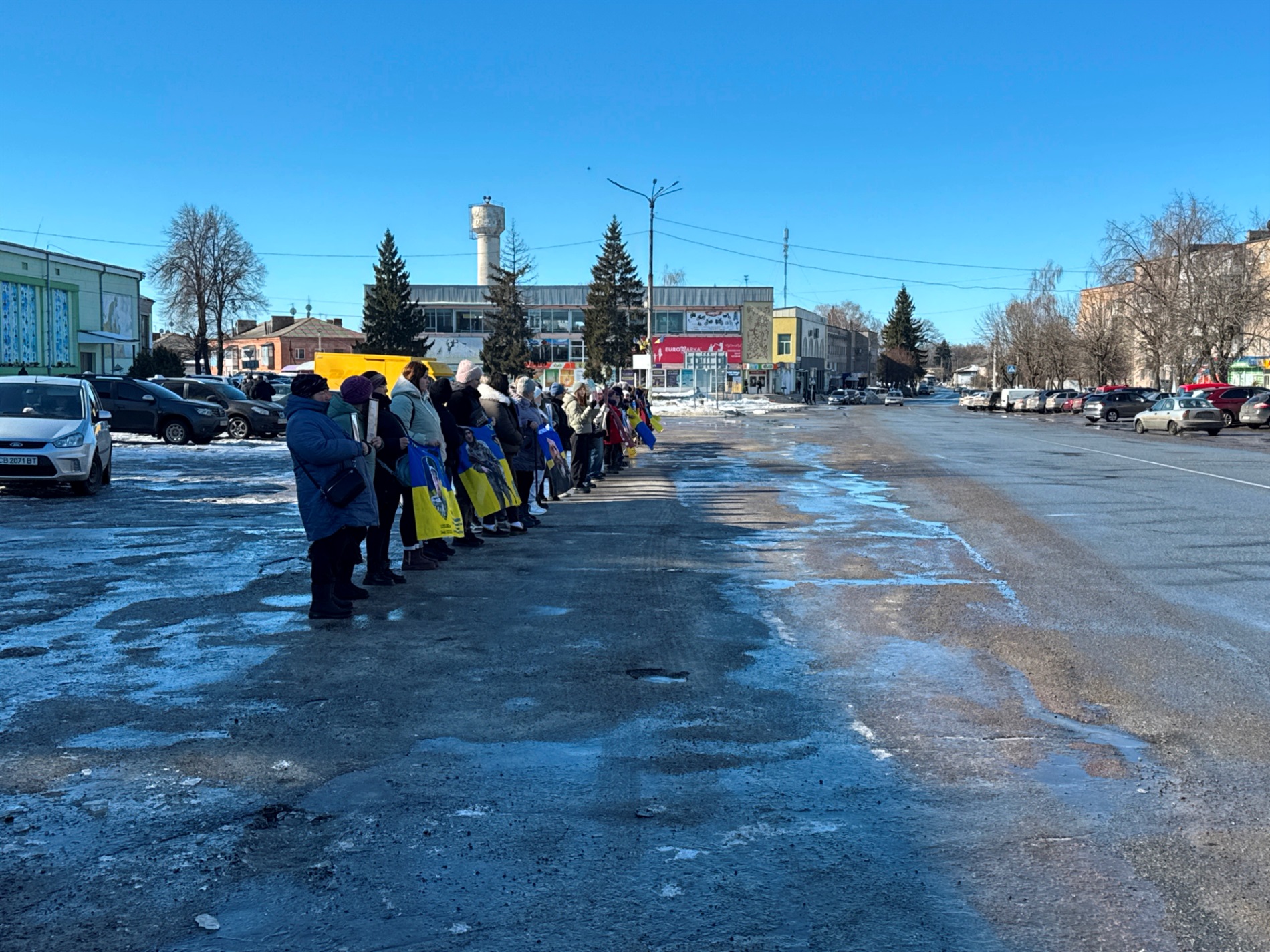 У Мені відбулася акція на підтримку військових, які зникли безвісти або перебувають у полоні