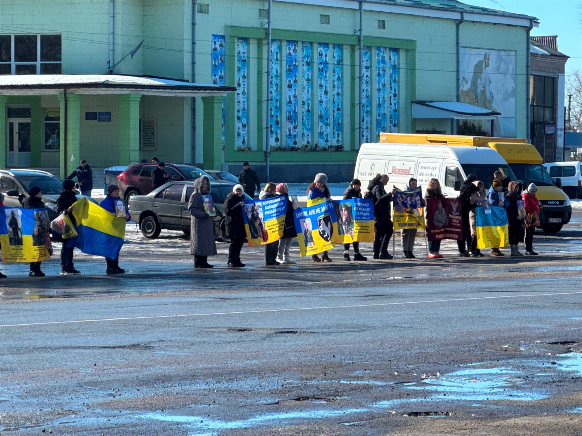 У Мені відбулася акція на підтримку військових, які зникли безвісти або перебувають у полоні