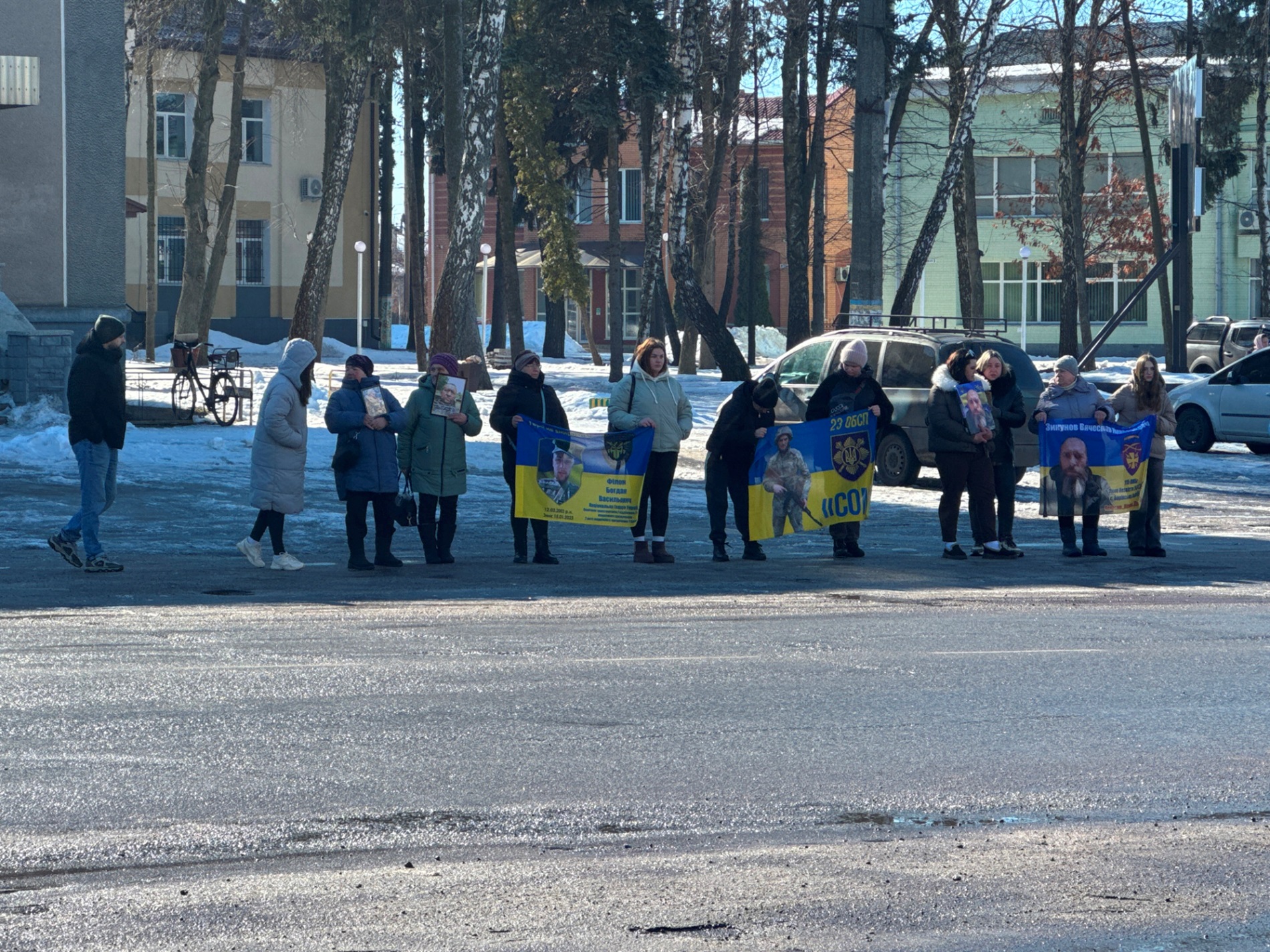 У Мені відбулася акція на підтримку військових, які зникли безвісти або перебувають у полоні