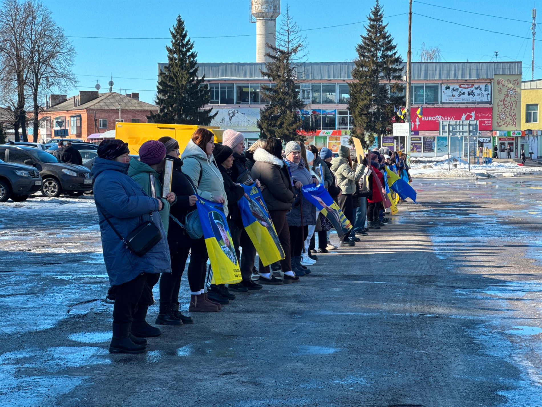 У Мені відбулася акція на підтримку військових, які зникли безвісти або перебувають у полоні