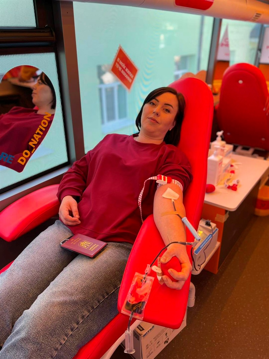 У Менській громаді 57 людей здали кров у мобільному донорському хабі «Теплокровні»