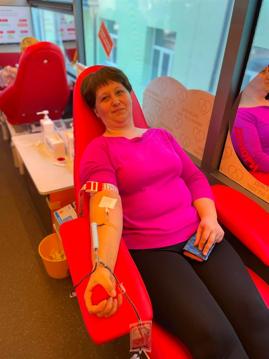 У Менській громаді 57 людей здали кров у мобільному донорському хабі «Теплокровні»