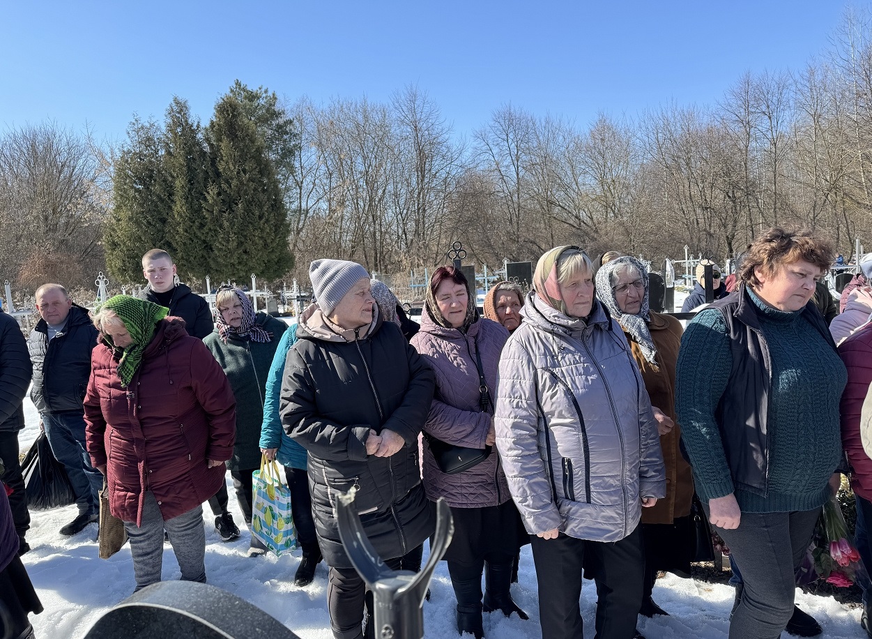 У Синявці попрощалися з Марією Наливайко, яка загинула через удар російського дрона