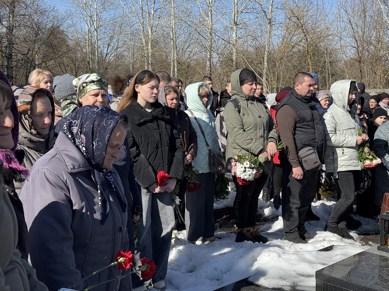 У Синявці попрощалися з Марією Наливайко, яка загинула через удар російського дрона