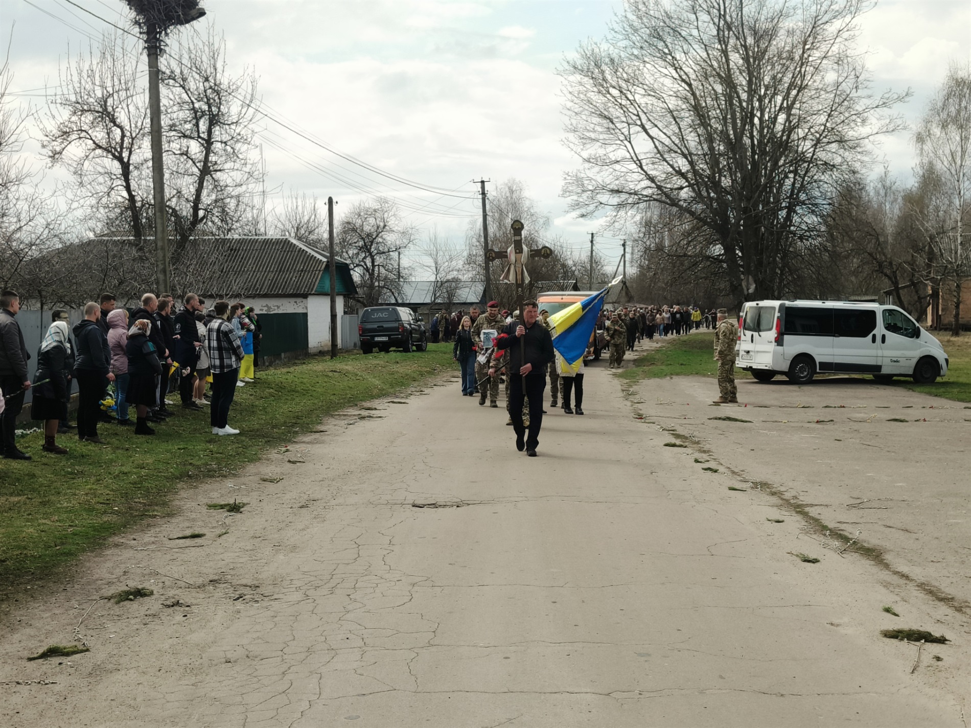 У Куковичах попрощалися з Героєм: загинув десантник Євгеній Калюжний