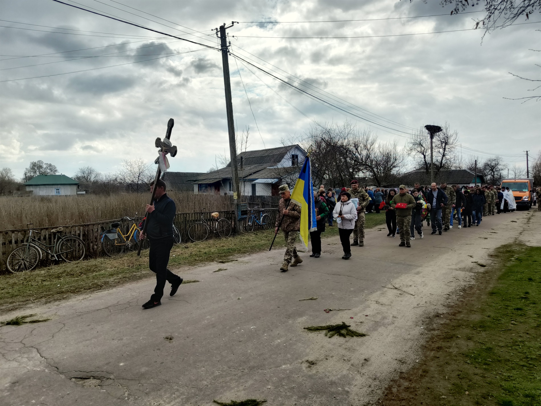 У Куковичах попрощалися з Героєм: загинув десантник Євгеній Калюжний