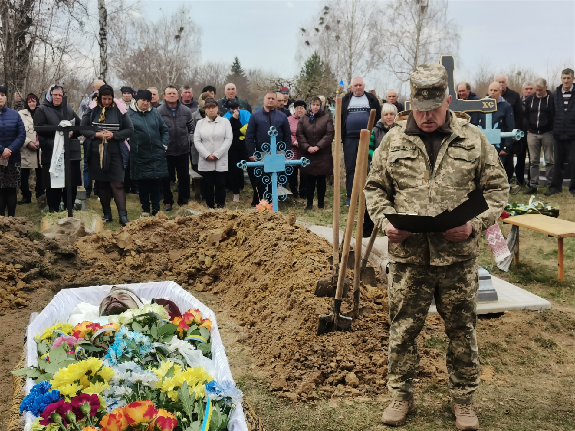 У Куковичах попрощалися з Героєм: загинув десантник Євгеній Калюжний