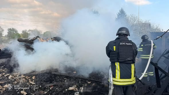 Під час «режиму тиші» росія 33 рази обстріляла Чернігівщину