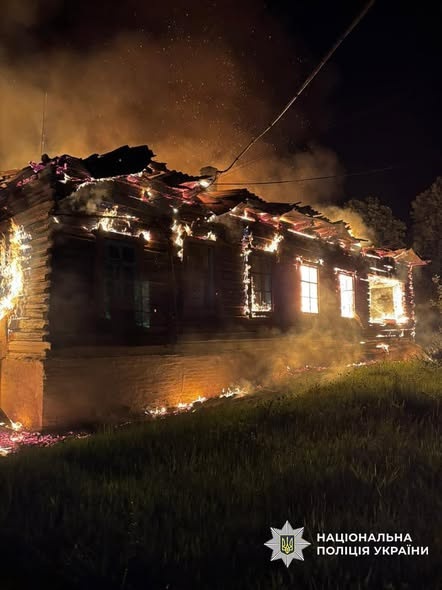 На Чернігівщині «герані» знищили школу, а FPV-дрони спалили чотири будинки