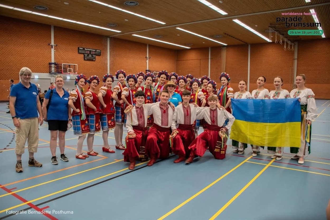 Українська делегація з організаторами фестивалю в Нідерландах