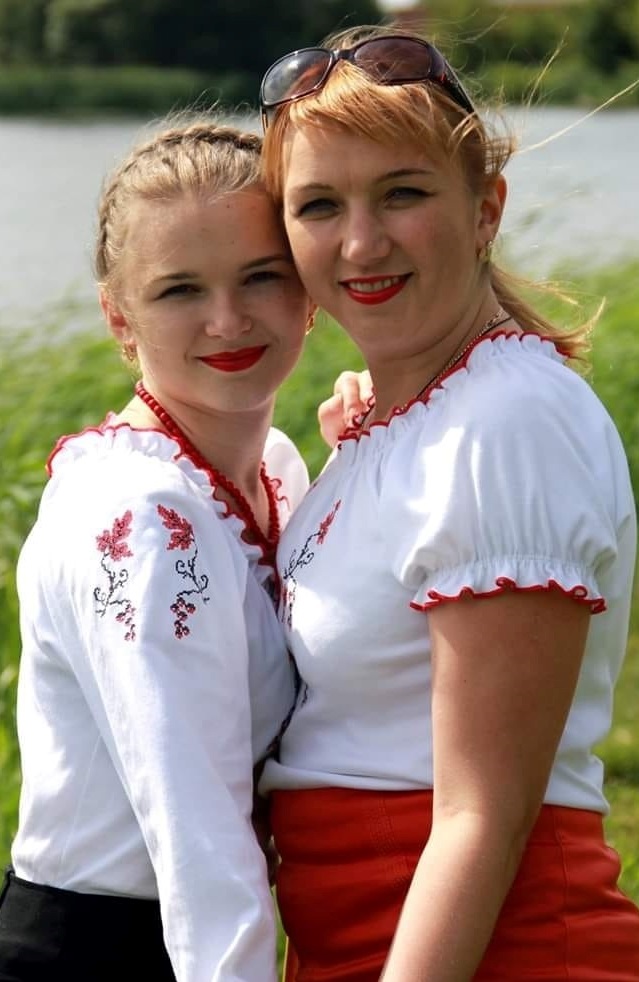 Ксенія з донькою
